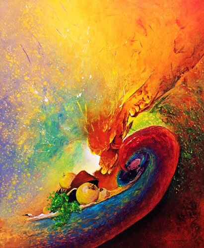 LADON von Patrice Bru, Malerei kaufen auf Singulart