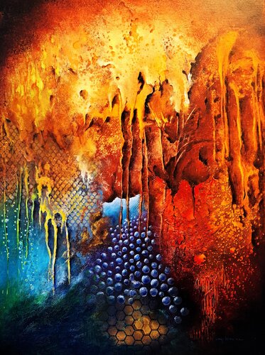 ESPOIR di Patrice Bru, Pittura in vendita su Singulart