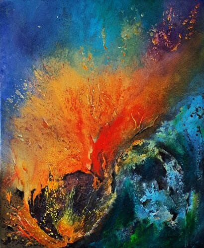 TOURMENTE de Patrice Bru, Pintura a la venta en Singulart