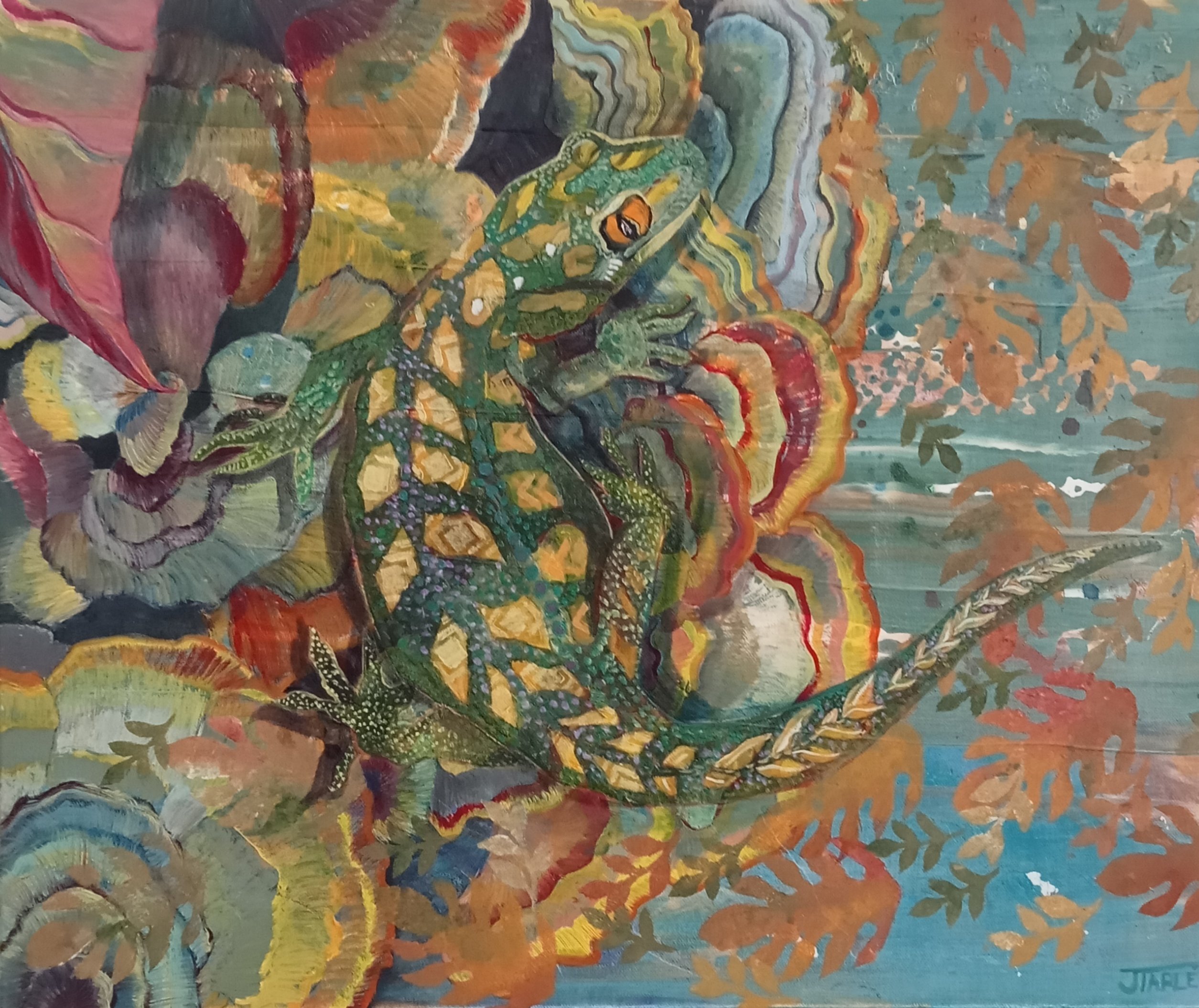 Argomento Gecko Dipinti