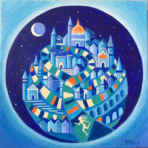 ZOBEIDE par MARIA PIA MUCCI, Peinture en vente sur Singulart