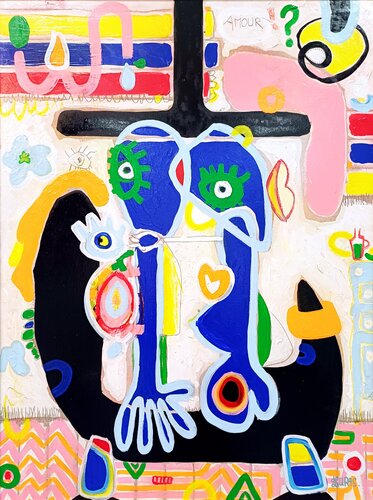 AMOUR van Hugo Duras, Schilderij te koop op Singulart