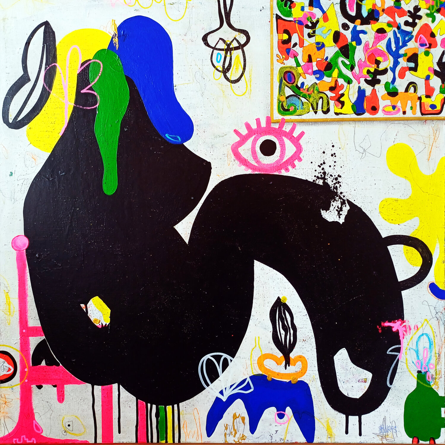Jeune femme sur la chaise Hugo Duras Originalgemälde zu verkaufen