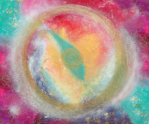 Lovely Energie van Stefanie Taubenheim, Schilderij te koop op Singulart