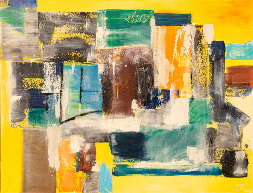 Magic Moments II van Stefanie Taubenheim, Schilderij te koop op Singulart