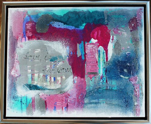 Love is the way by Stefanie Taubenheim, Painting for Sale on Singulart