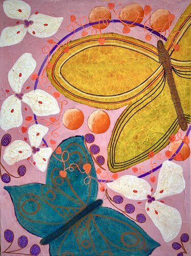 Gentle things di Lone Gadegaard Dyrby, Pittura in vendita su Singulart