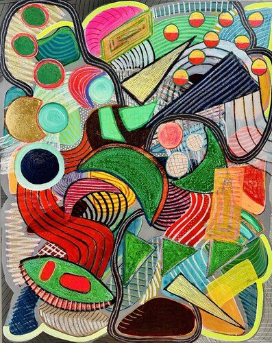 Camden Motion di Lone Gadegaard Dyrby, Pittura in vendita su Singulart