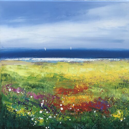 Sailing Home di Laure Bury, Pittura in vendita su Singulart