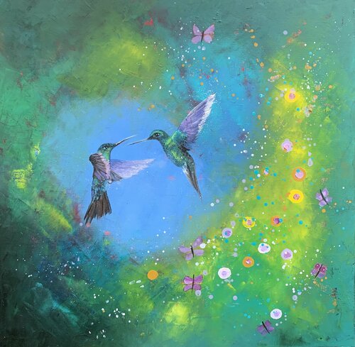 Euphoria II di Laure Bury, Pittura in vendita su Singulart