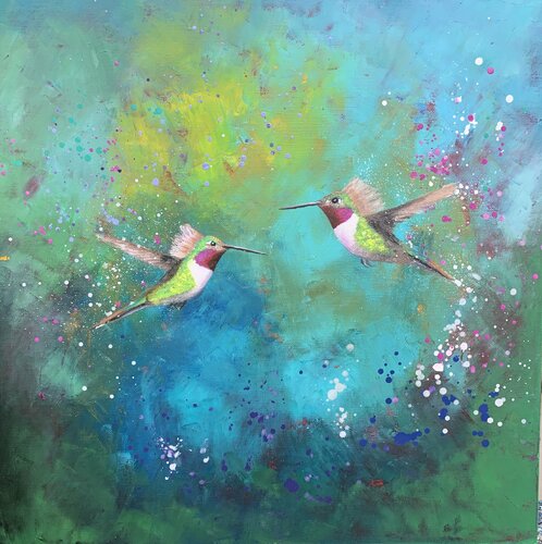 Euphoria di Laure Bury, Pittura in vendita su Singulart