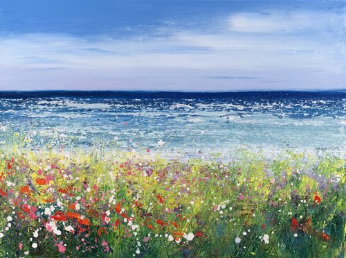 On My Horizons di Laure Bury, Pittura in vendita su Singulart