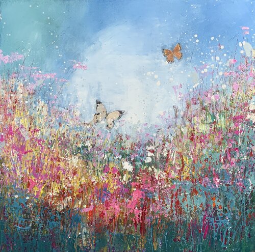 The Stars Are Ours di Laure Bury, Pittura in vendita su Singulart