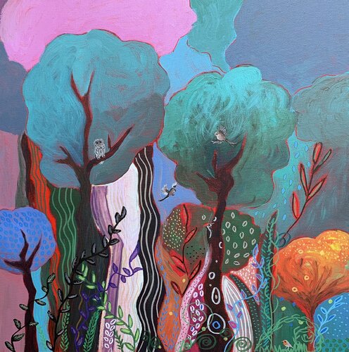 Magical Wonder van Laure Bury, Schilderij te koop op Singulart