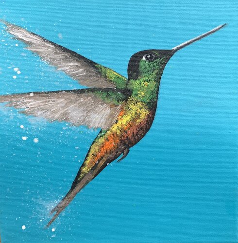Hummingbirds Love Laure Bury