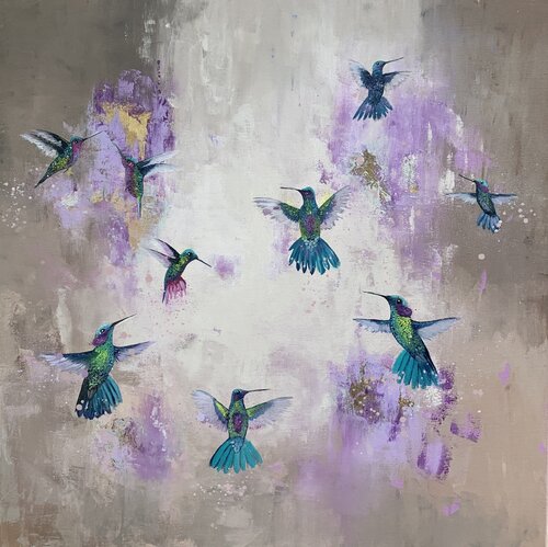 Nature's Realm III de Laure Bury, Pintura a la venta en Singulart