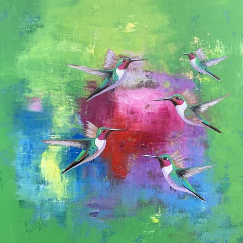 Joie de Vivre von Laure Bury, Malerei kaufen auf Singulart