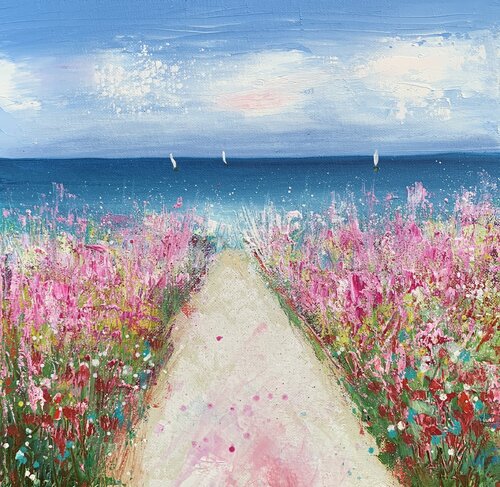 Sailing Away on a Summer's Day von Laure Bury, Malerei kaufen auf Singulart