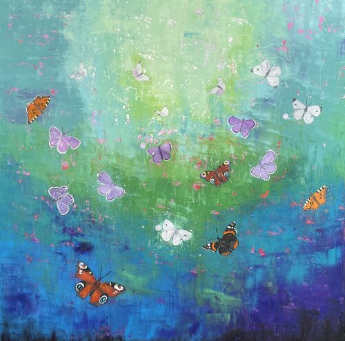Into The Light di Laure Bury, Pittura in vendita su Singulart