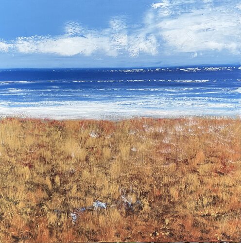 Fields of Gold di Laure Bury, Pittura in vendita su Singulart