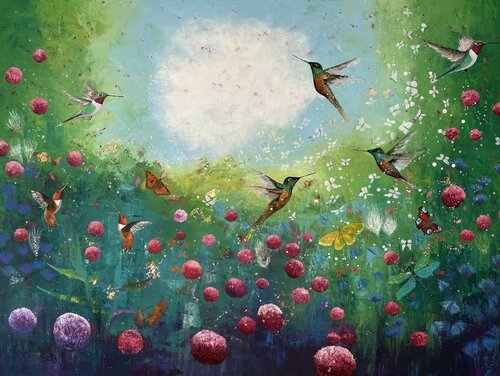 Ode To Joy di Laure Bury, Pittura in vendita su Singulart
