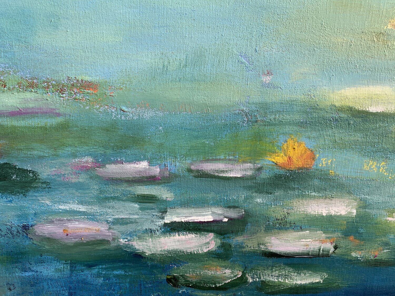 Lily Pond III Laure Bury