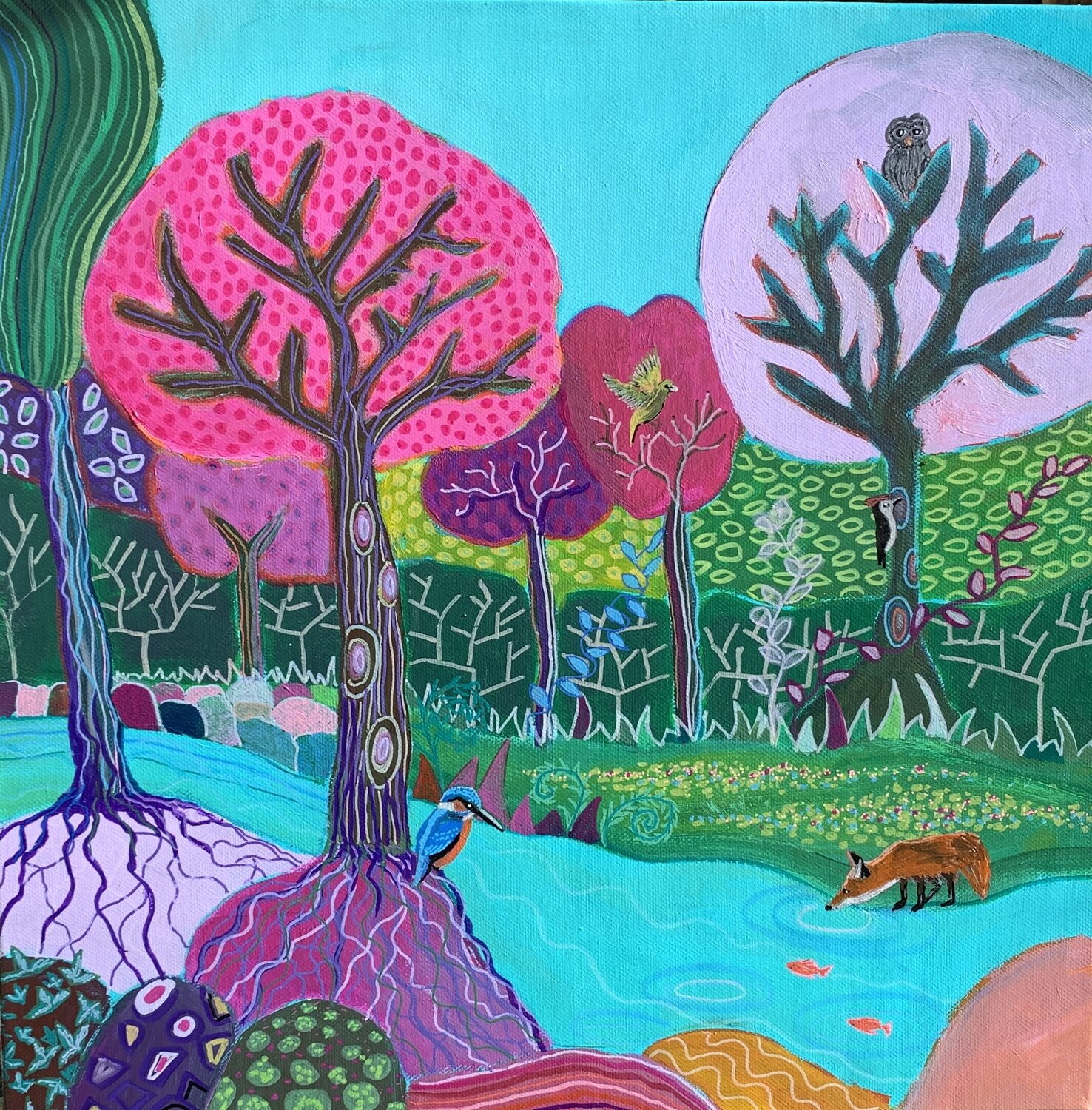 Down By The River II Laure Bury