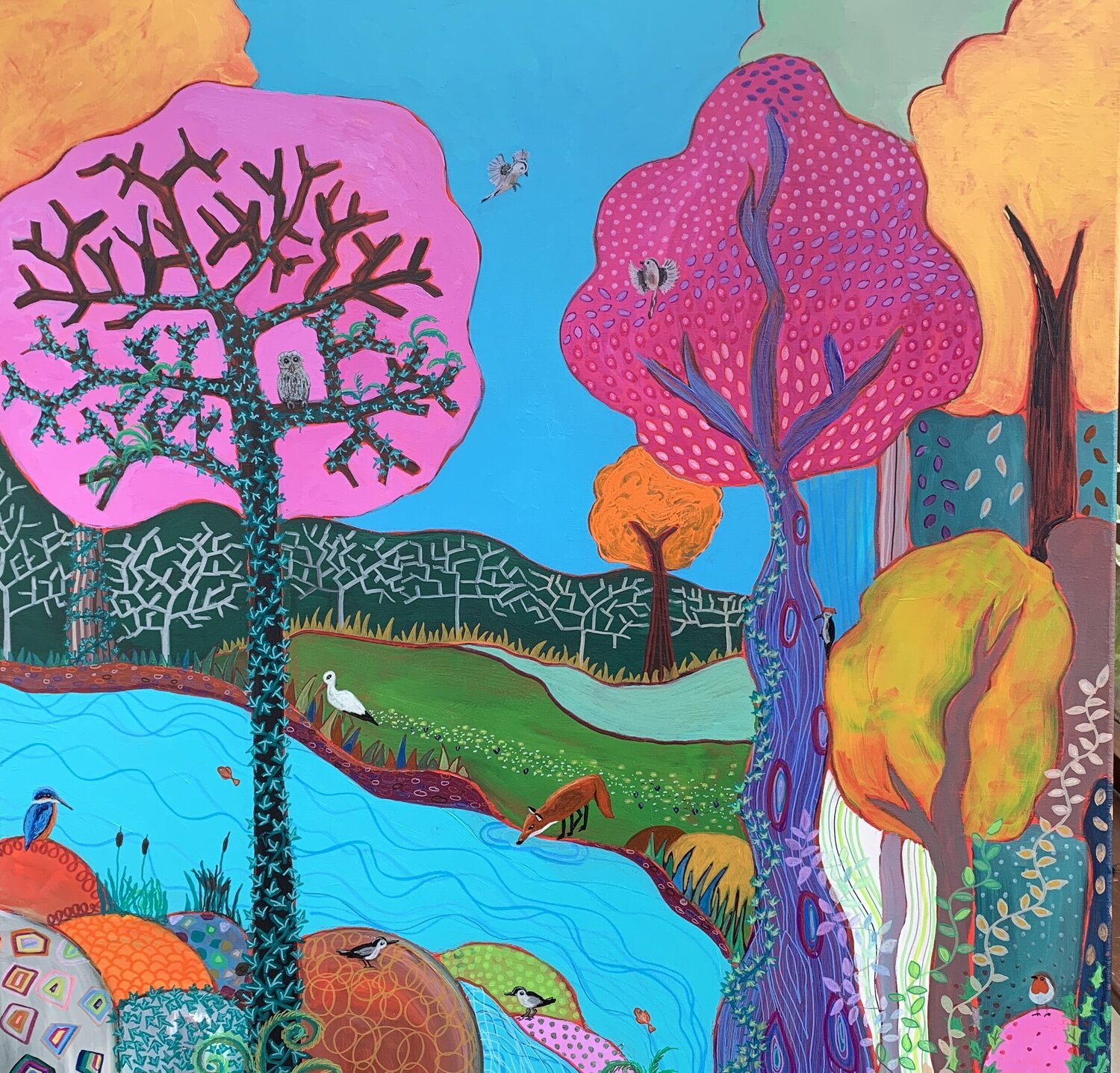 Down By The River IV Laure Bury