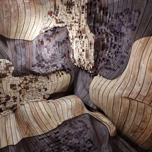 The billowing room II di Stefan Eisele, Digitale in vendita su Singulart