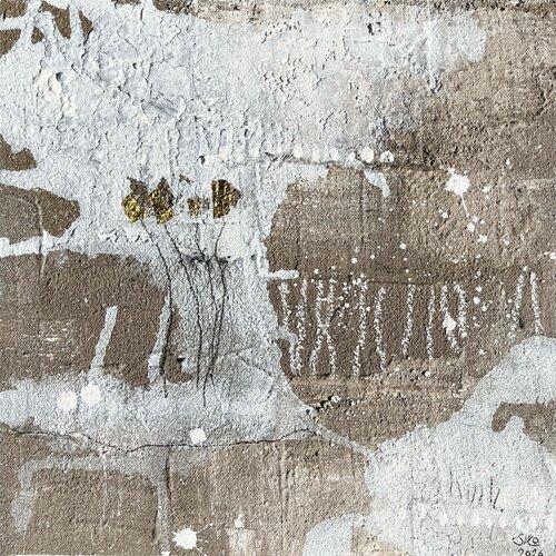 Aschegold 06 by Sigrid Koller, Painting for Sale on Singulart