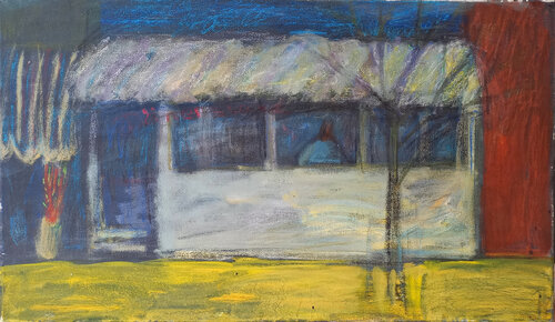 Februar, Dönerladen van Irina Seller, Schilderij te koop op Singulart