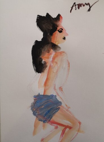 Amy Sketch von Irina Seller, Werk auf Papier kaufen auf Singulart