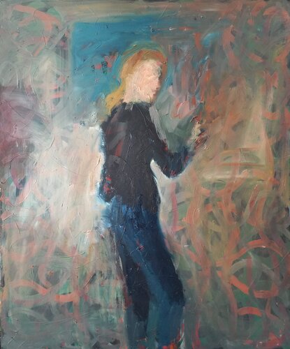 Selbstporträt von Irina Seller, Malerei kaufen auf Singulart