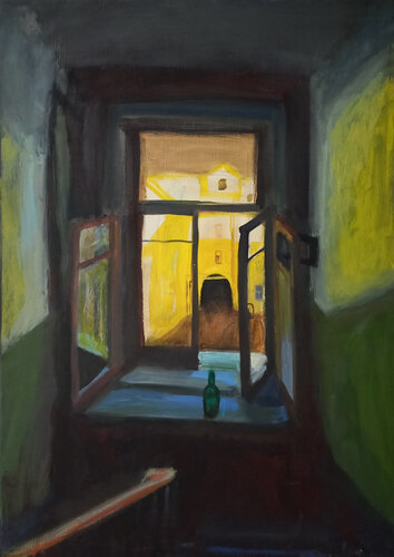 Staircase van Irina Seller, Schilderij te koop op Singulart