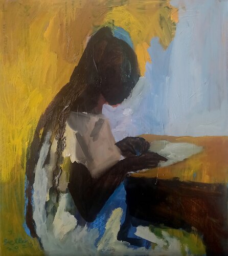 Artist at work (study) von Irina Seller, Malerei kaufen auf Singulart