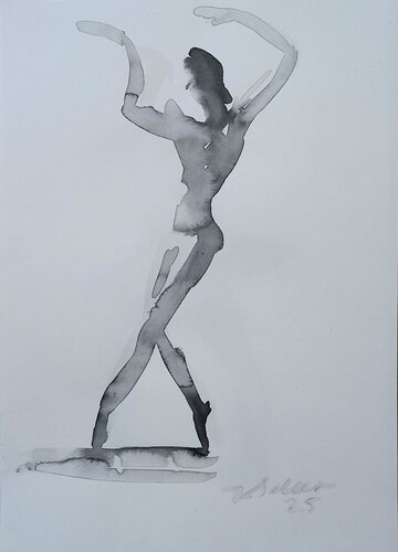 Dancer Sketch I von Irina Seller, Zeichnungen kaufen auf Singulart