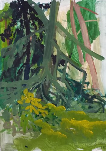 Pine forest van Irina Seller, Schilderij te koop op Singulart