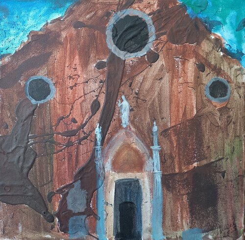Venetian church by Irina Seller, Painting for Sale on Singulart