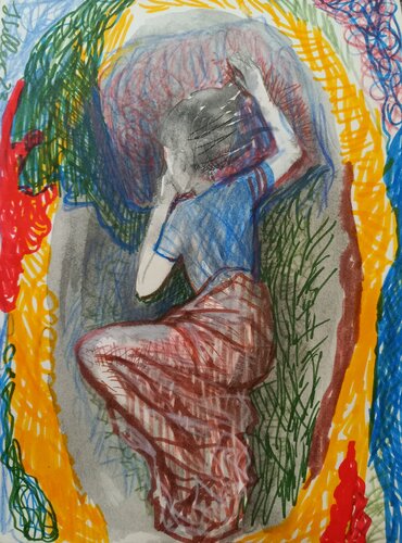 Weird dreams by Irina Seller, Drawing for Sale on Singulart