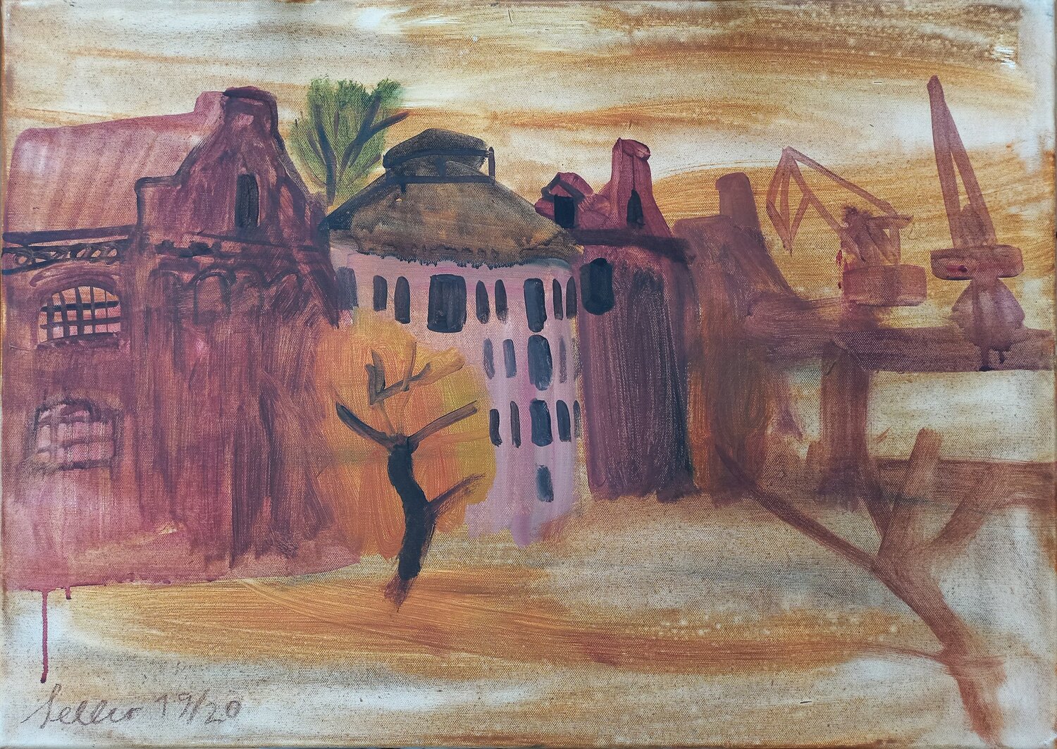 Harbor scenery Irina Seller