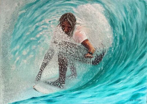 The wave par Thomas Sipos, Peinture en vente sur Singulart