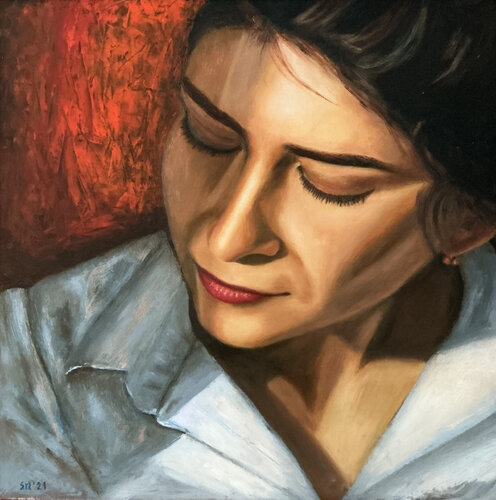 Deep in thought par Thomas Sipos, Peinture en vente sur Singulart