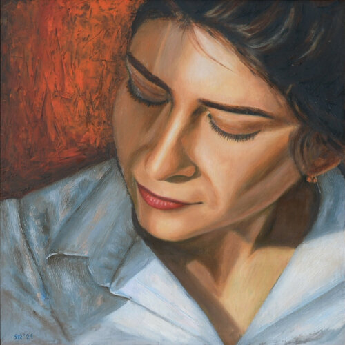 Deep in thought van Thomas Sipos, Schilderij te koop op Singulart
