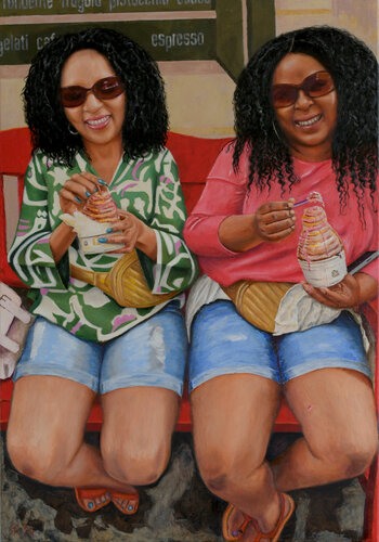 Moments of pleasure van Thomas Sipos, Schilderij te koop op Singulart