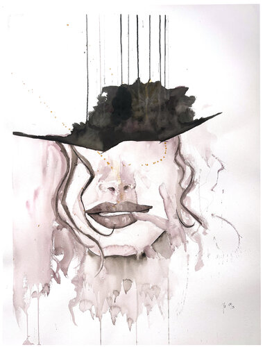 IN MY HEAD von Jennifer Blaschek, Werk auf Papier kaufen auf Singulart