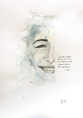 Glück von Jennifer Blaschek, Malerei kaufen auf Singulart