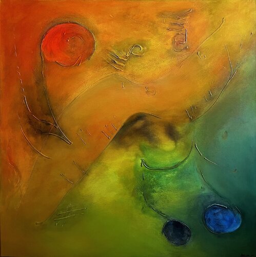 Just Play par Alexandra Ziółkowska, Peinture en vente sur Singulart