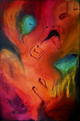 Beggin von Alexandra Ziółkowska, Malerei kaufen auf Singulart