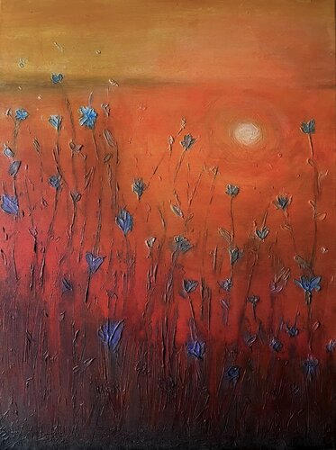 Meadow by Alexandra Ziółkowska, 油畫 for Sale on Singulart