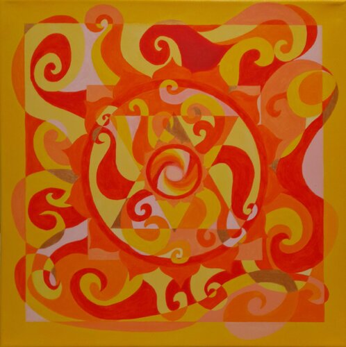 Positive thoughts by Tímea M.N., Painting for Sale on Singulart